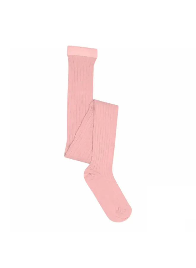 MP maillot cotton rib tights silver pink