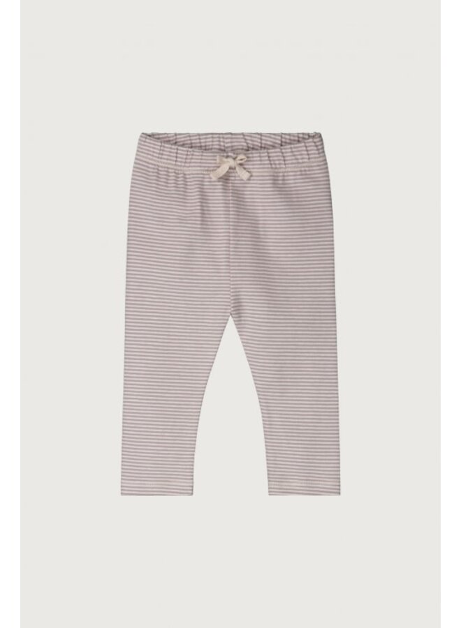Gray label baby leggings gots berry/cream