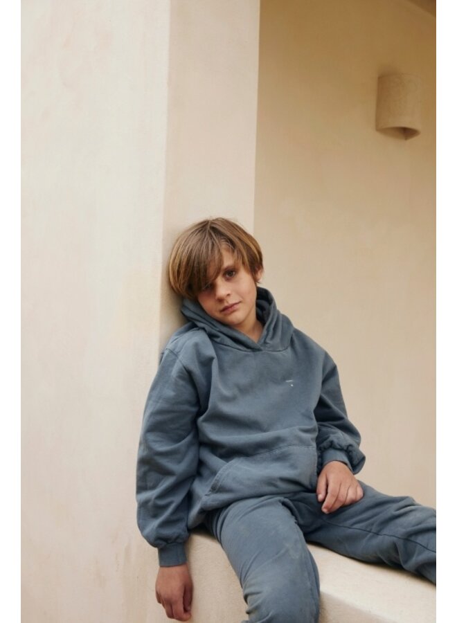 Gray Label Hoodie blue grey