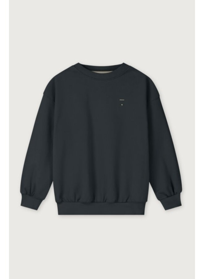 Gray label dropped shoulder sweater pirate black