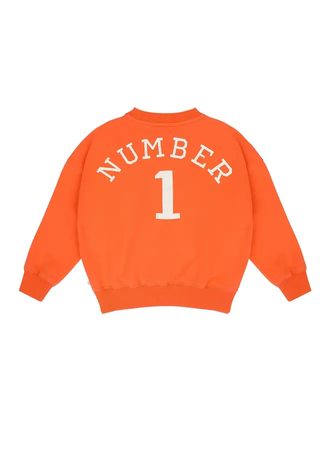 Jenest bird nr1 sweater bright orange