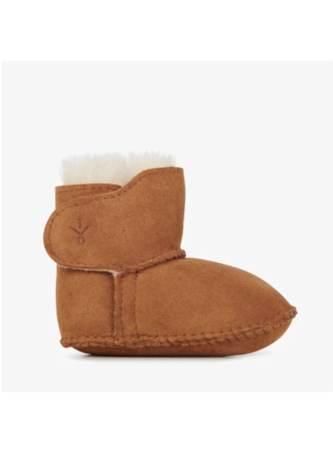 Emu baby bootie chestnut