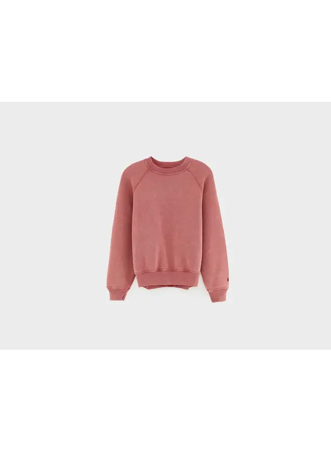 Bellerose fagolo sweatshirt cerise