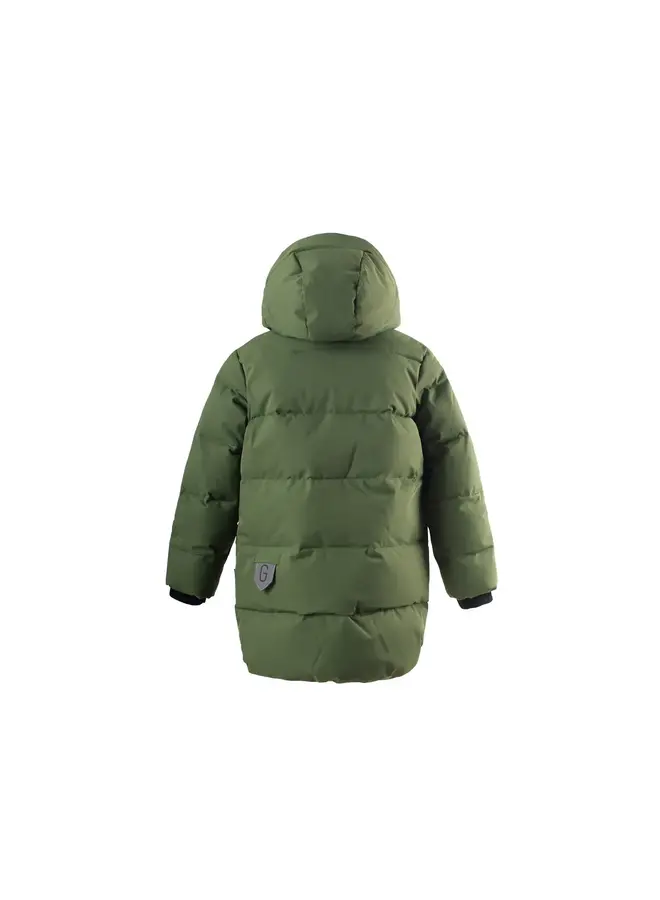 Gosoaky tiger eye jacket bronze green