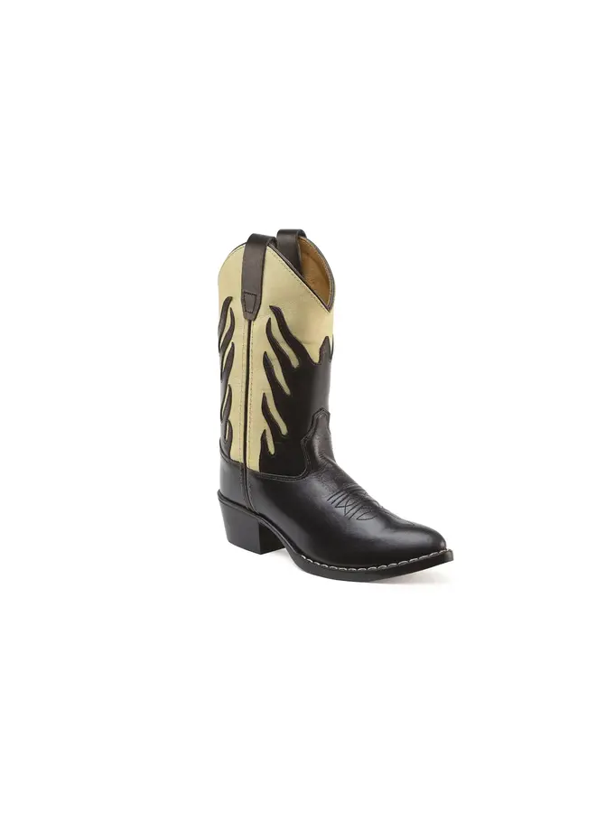 Bootstock flames black