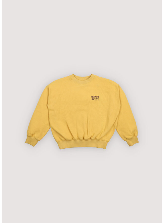 The new society sweatshirt miguel eternal ochre