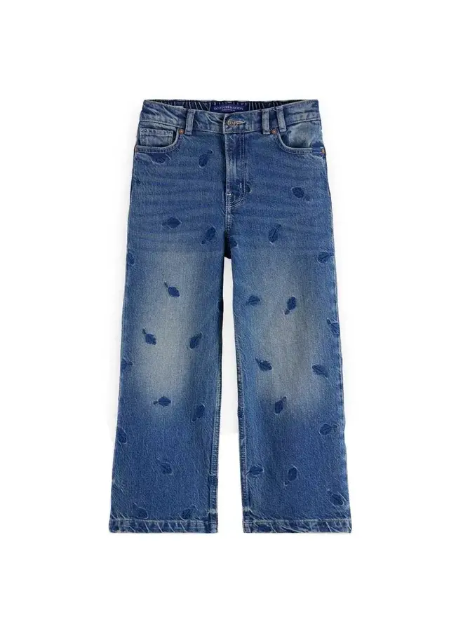S&S the deep loose jeans best of blauw