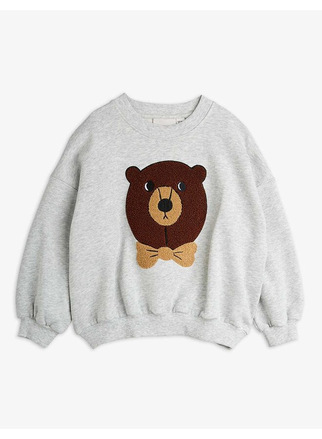 Mini rodini bear chenille sweatshirt