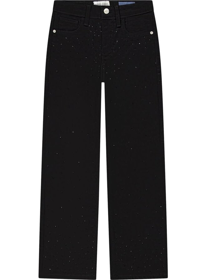 Cars yara denim black rhinestone black black