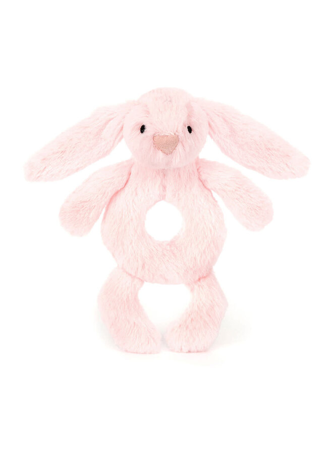 Jellycat bashful blush bunny ring rattle