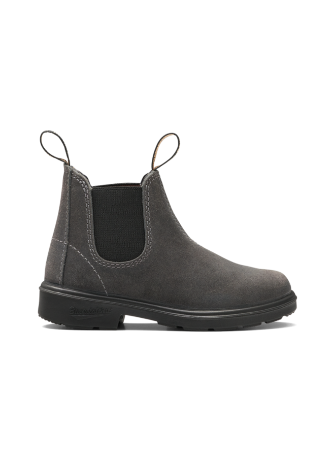 Blundstone kids 2594 waxed suede steel grey