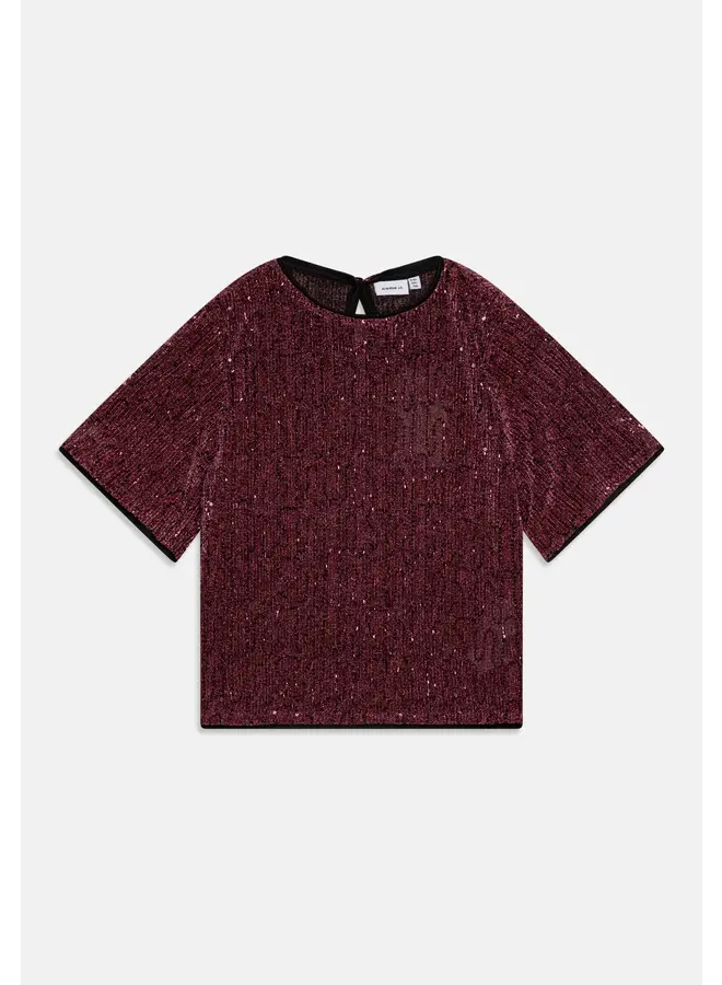 Name it sequin top fandango pink