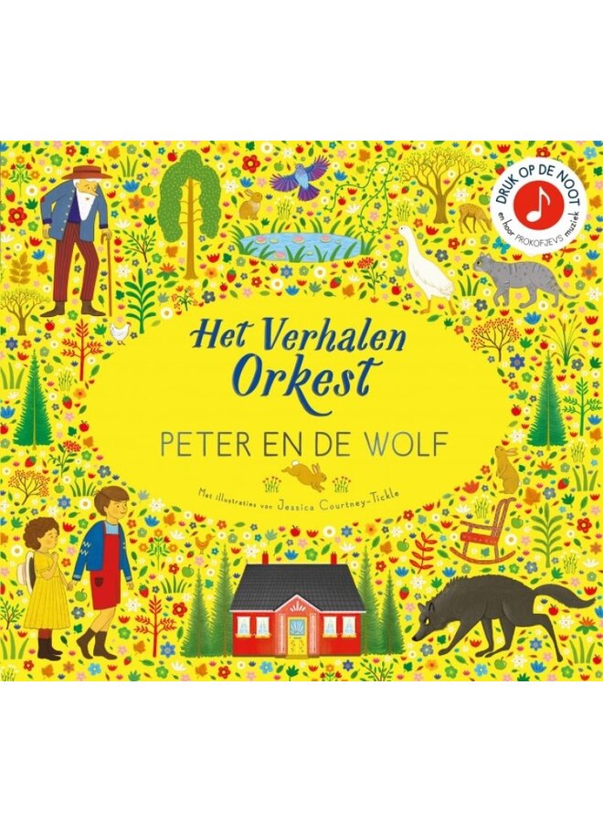Het verhalen orkest peter en de wolf