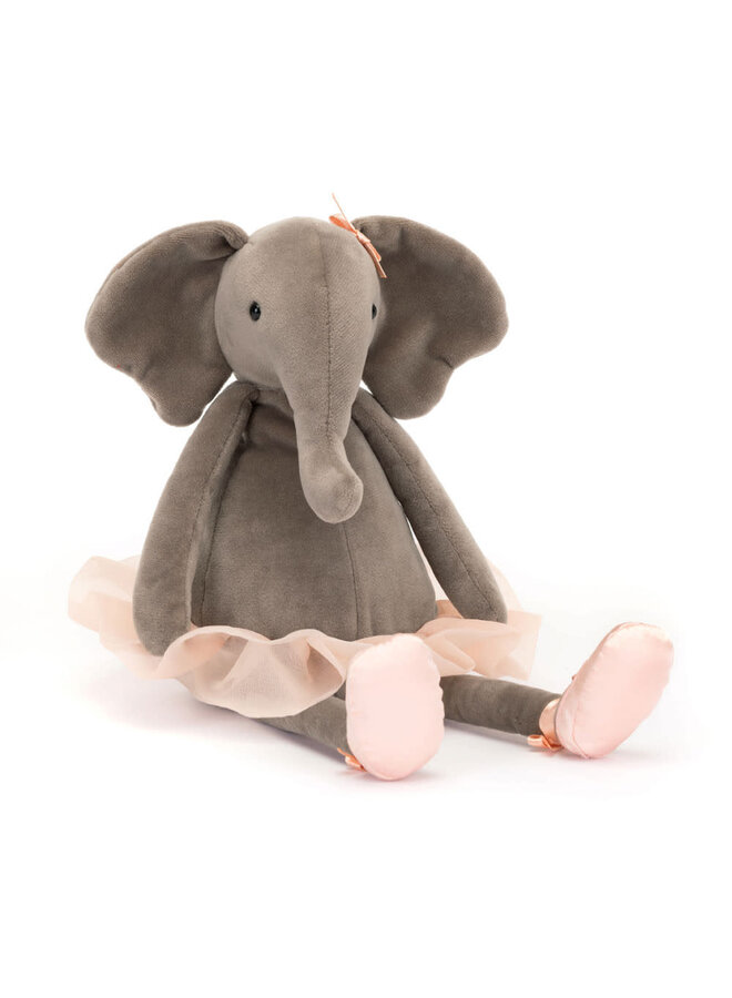 Jellycat dancing darcey elephant