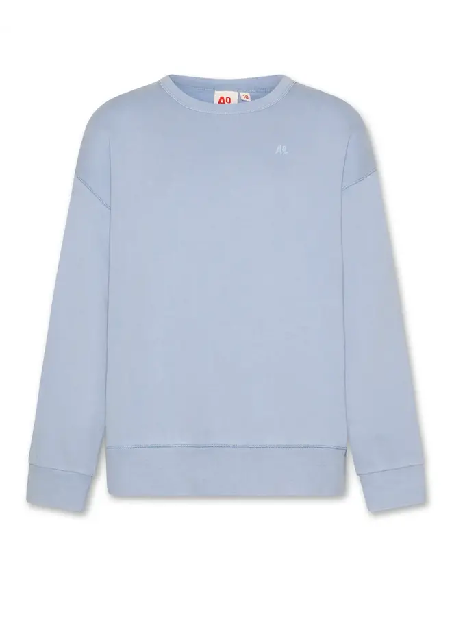 AO76 oscar logo sweater light blue