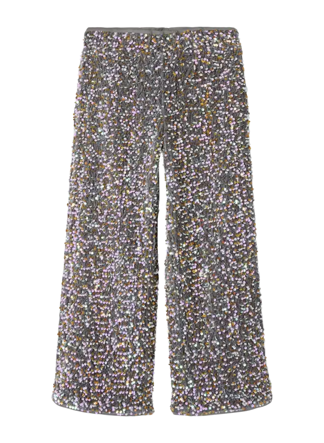 Name it frunica wide pants lava smoke glitter