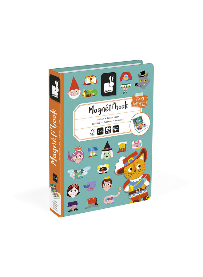 Janod magneetboek sprookjes
