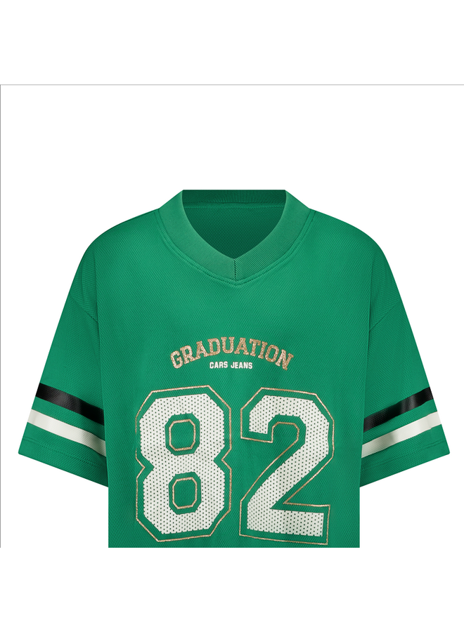 Cars torrie baseball shirt green