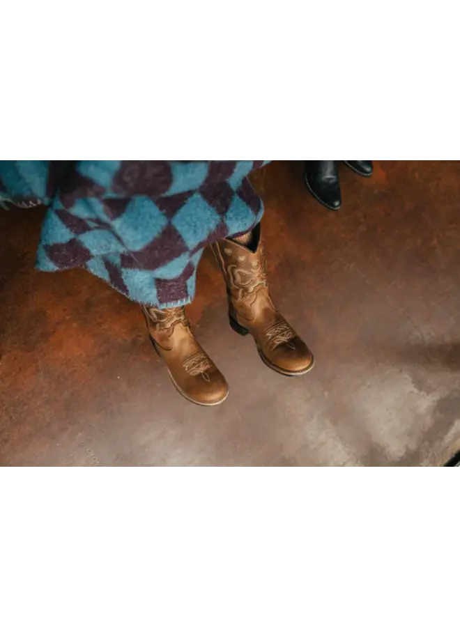 Bootstock x copenhagen colours ranger boots/fleece cognac