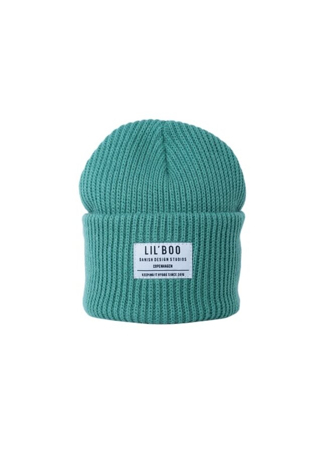 Lil boo hygge beanie ocean green