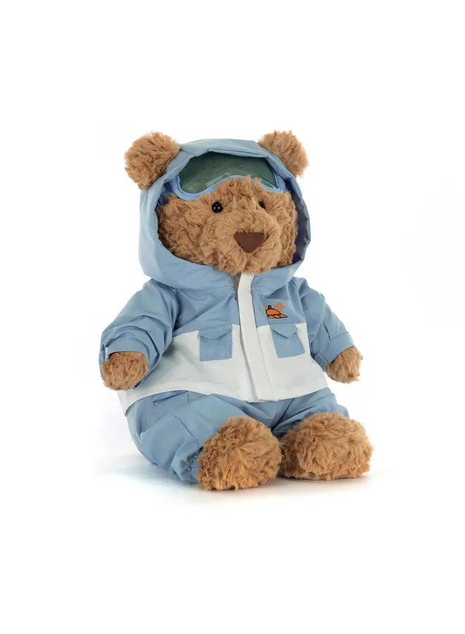 Jellycat bartholomew bear snow suit