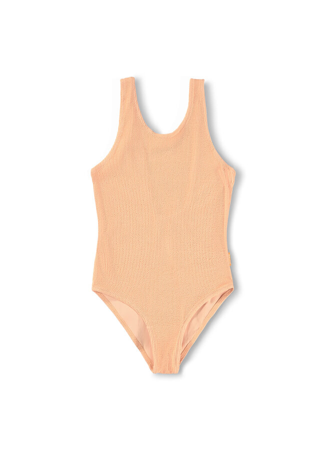 Molo nika crepe swimsuit peach fuzz