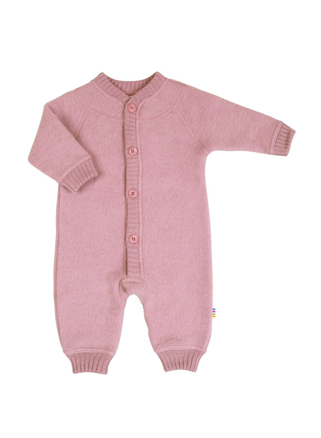 Joha merino wollen jumpsuit old rose