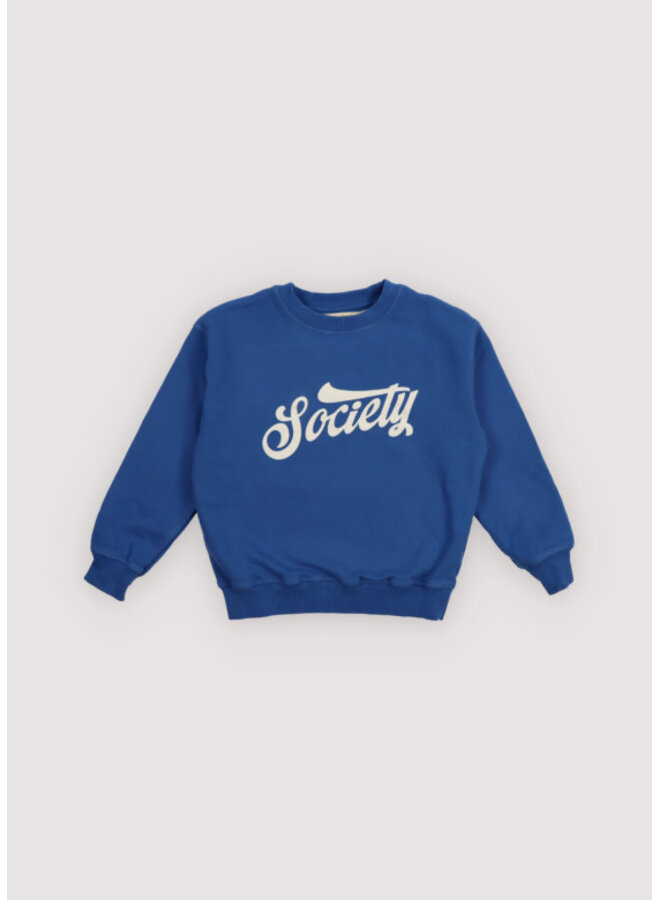 The new society sweatshirt tilo deep sea blue