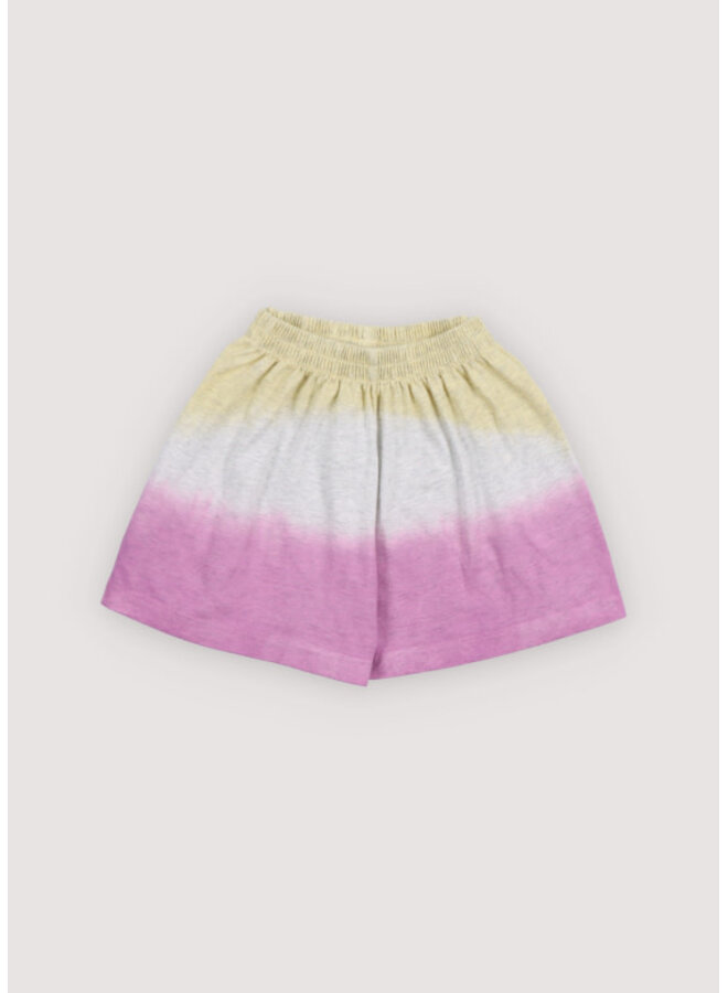 The new society tie dye short pink lavander