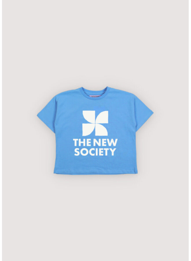The new society logo t-shirt iris whisper