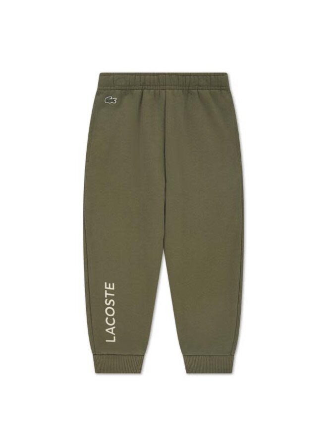 Lacoste wordmark jogger olive