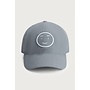 Gray label baseball cap gots stone grey