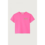 American vintage fizvalley tshirt rose fluo