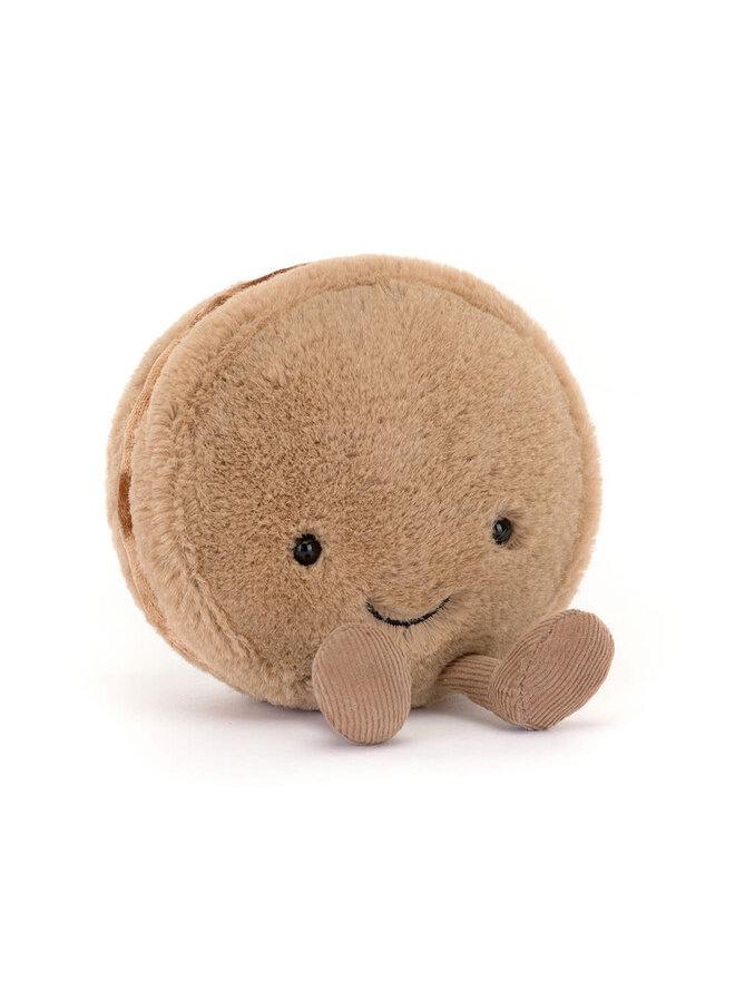 Jellycat amuseables mona macaron chocolate