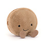 Jellycat amuseables mona maccaron chocolate