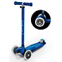 Micro step maxi scooter deluxe LED marine blue