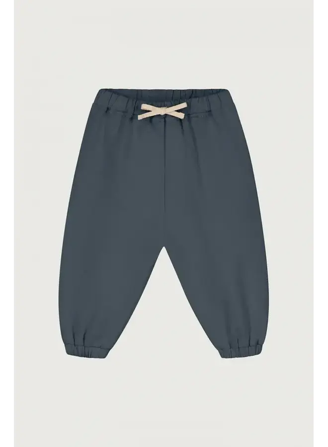 Gray label baby track pants blue grey