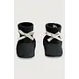 Gray label baby booties pirate black