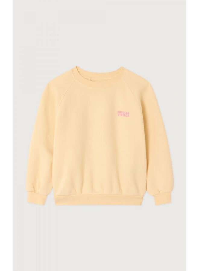 American vintage izubird sweater vanille vintage