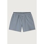 Gray label button shorts gots stone grey