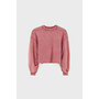 Bellerose frante sweatshirt cranberry