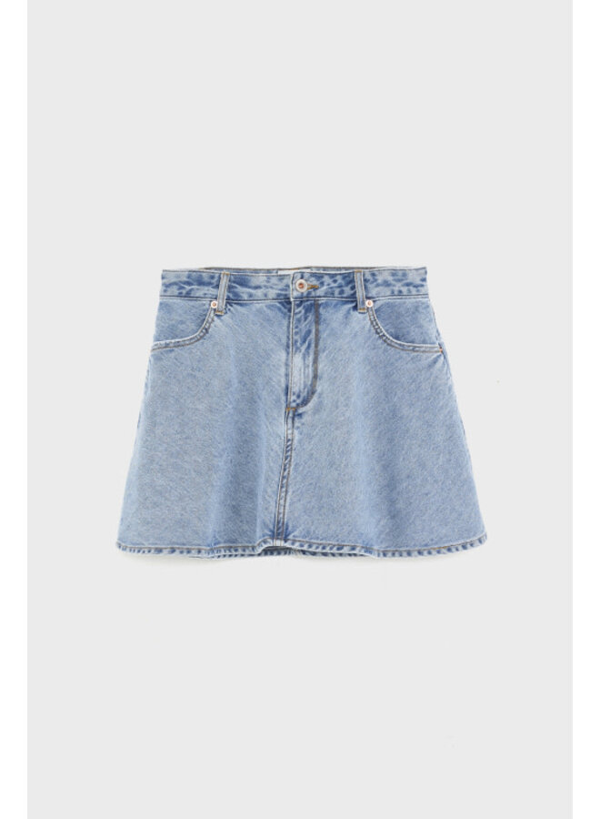 Bellerose pecan skirt blue bleach