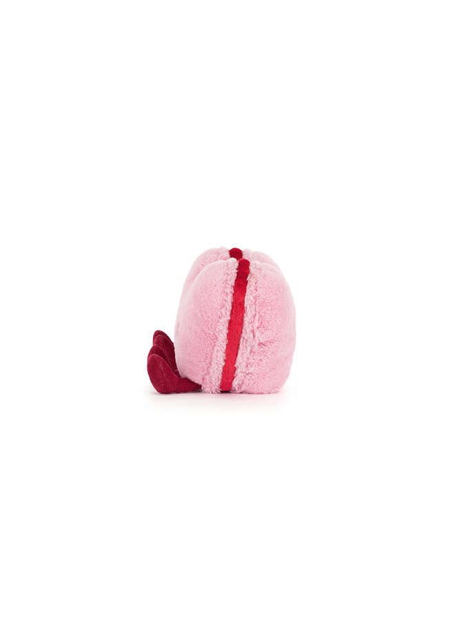 Jellycat amuseables colette heart macaron pink