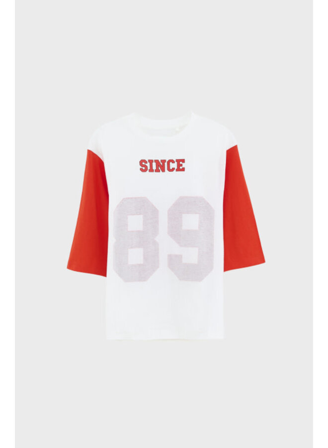 Bellerose asha tshirt vintage white