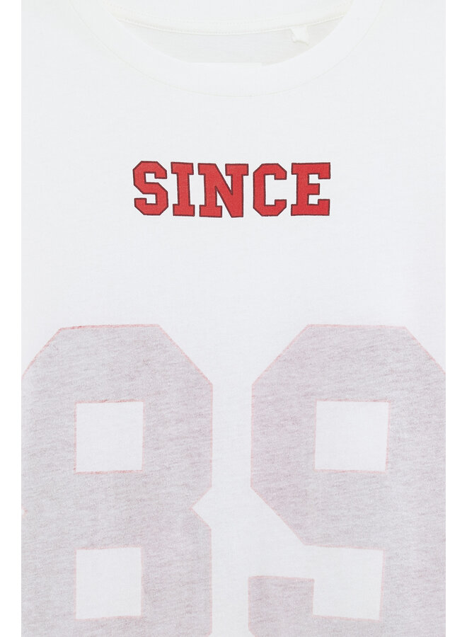 Bellerose asha tshirt vintage white