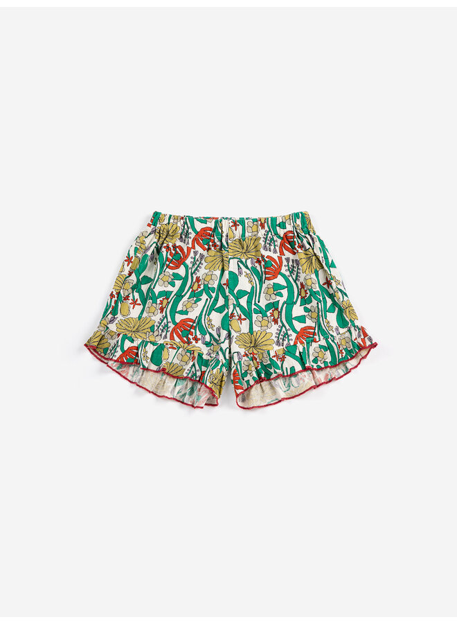 Bobo choses color herbalist all over woven shorts