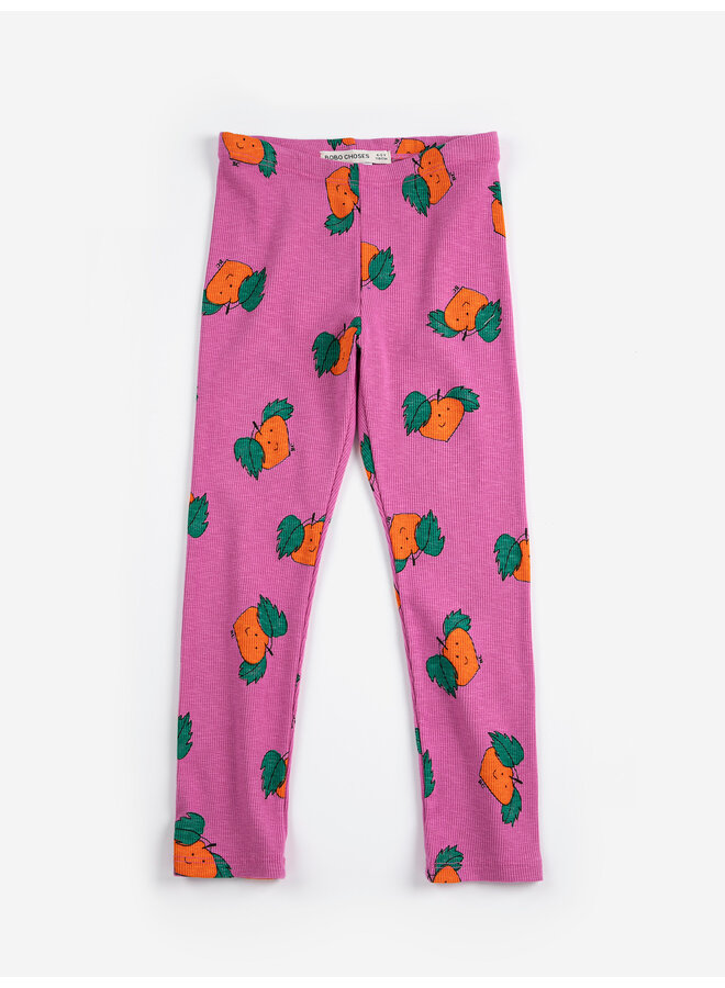 Bobo choses tangerine all over leggings