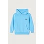 American vintage sweat capuchon bleu ciel vintage