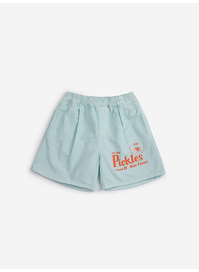 Bobo choses pickles the dog woven bermuda shorts