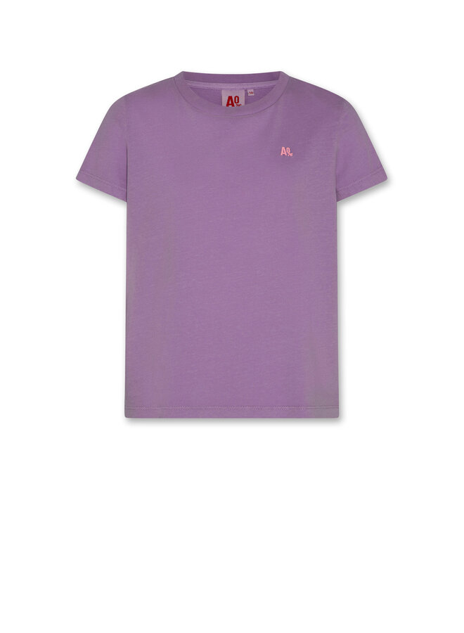 AO76 amina t-shirt logo gd lilac